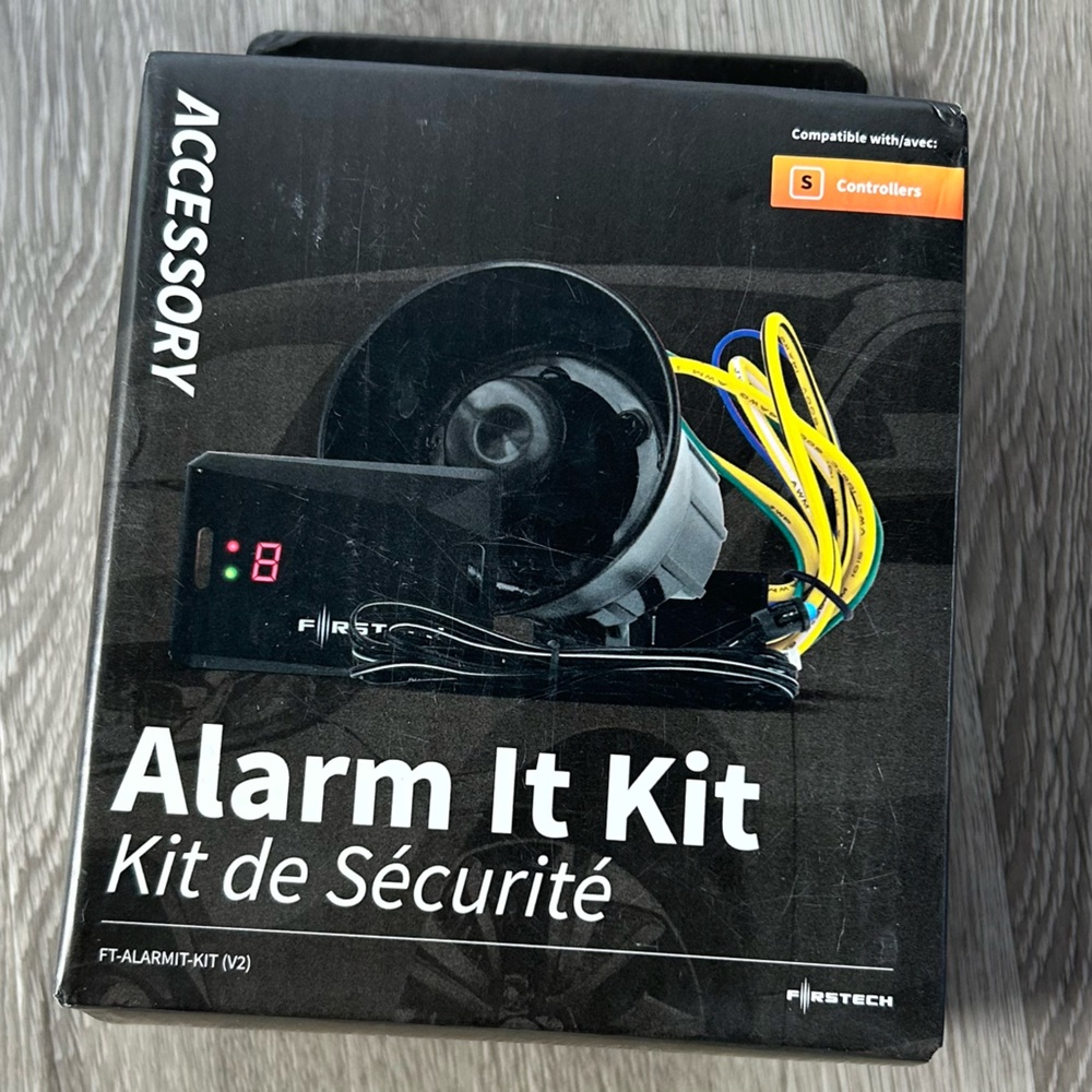 Compustar FT-AlarmIt-Kit V2 Alarm Upgrade Kit Add On with LED Siren & FT-DAS-II